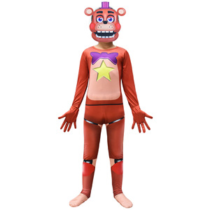 Disfraz de <span class=keywords><strong>Cosplay</strong></span> de Five Nights at Freddy's (<span class=keywords><strong>FNAF</strong></span>), Mono de Oso, Halloween, Adulto/Niño - Product Image 6