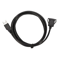 Câble d'extension USB étanche à fixation par clipser, mâle vers femelle, pour tableau de bord de voiture, camion, bateau, moto