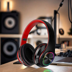 <span class=keywords><strong>Casque</strong></span> sans fil pliable de qualité supérieure <span class=keywords><strong>avec</strong></span> lumières RGB, Bluetooth 5.3, <span class=keywords><strong>casque</strong></span> supra-auriculaire sport <span class=keywords><strong>avec</strong></span> <span class=keywords><strong>micro</strong></span> pour appels téléphoniques - Product Image 2