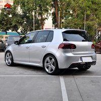 Mise à Niveau à Prix Avantageux du Kit Carrosserie Style 6R pour Volkswagen Golf 6 avec Pare-Chocs Avant et Arrière, Calandre et Jupes Latérales