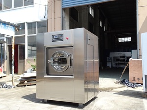 Laveuse-essoreuse industrielle électrique en acier inoxydable de 30 kg à haute capacité, déshumidifiante, entièrement automatique, monophasée/triphasée - Product Image 5
