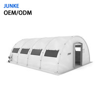 Abri gonflable de tente d'air rapide à haute pression résistante pour le champ extérieur de station de premiers secours de commande de feu médical extérieur