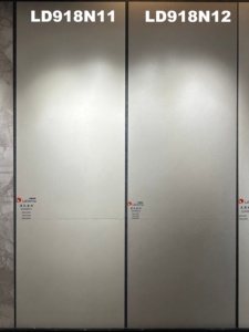 Carreaux de sol en porcelaine imitation pierre beige moderne LDN 600X1200MM, aspect mat, motif français Versailles, pour villa et centre commercial - Product Image 5