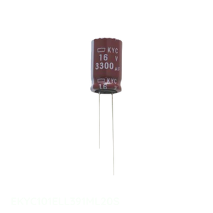 Condensador Original de Aluminio con Orificio Pasante 390uF 20% 100V TH 390 uF EKYC101ELL391ML20S - Product Image 1