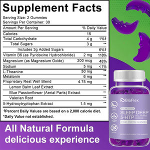 Doğal 25% yaban mersini özü  toz antosiyanin özü Gummies diyet takviyesi mükemmel Melatonin Gummies - Product Image 5