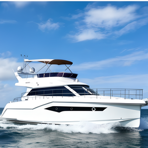 Yate de Pesca Deportiva de 50 pies con Flybridge, Barco a Motor de Fibra de Vidrio de 15 m, Motor Cummins Doble de 425 HP, 3 Camarotes, 2 Baños, Cubierta Trasera, Fabricante - Product Image 6
