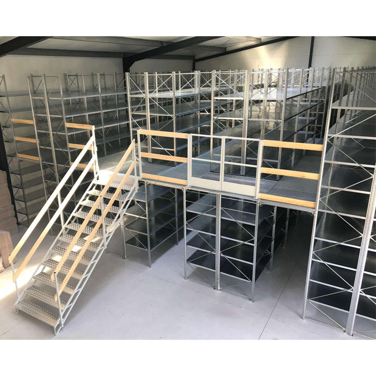 Heavy Duty Custom Structural Steel Mezzanine Floor System Industrial ...