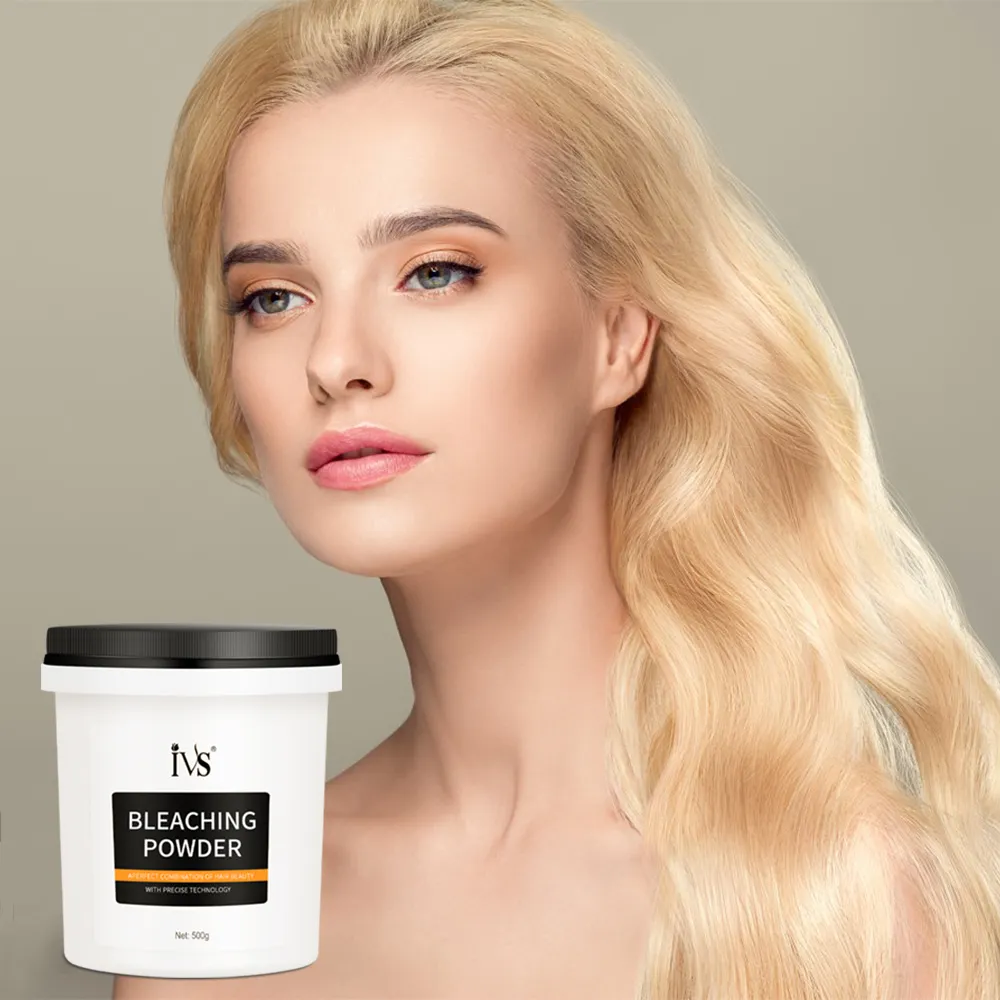 Private Label 10 Level Lift Hair Bleach Powder and Peroxide Free Samples Henna Powder Hair Bleaching Powder Hair Coloring 500g