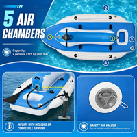 Jet ski gonflable électrique commercial en PVC épais à structure Drop Stitch
