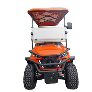 Meilleure vente Voiturette de golf électrique HKBG 6 places de couleur personnalisée - Product Image 1