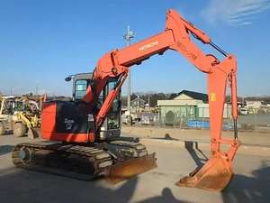 Excavatrice sur chenilles hydraulique d'occasion Hitachi ZX75, origine Japon, moteur Isuzu, forte puissance de creusement, certifiée, prix compétitif - Product Image 5