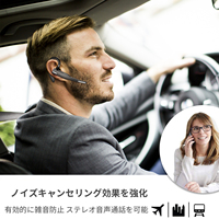 Écouteurs Stéréo Mini Sportifs Supra-Auriculaires YYK-525 pour Affaires avec Annulation Active du Bruit 5.3, Autonomie Musicale Super Longue, IPX-7