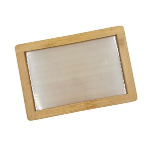 Planche à découper en bambou rectangulaire 32,5x25x2,3cm pour la cuisine et la maison - Product Image 2