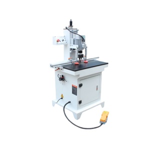 Máquina perforadora automática de agujeros para puertas de madera, perforadora de bisagras de un solo cabezal, máquina perforadora de agujeros para bisagras de gabinetes para carpintería - Product Image 5