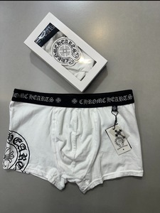 Boxer da <span class=keywords><strong>Uomo</strong></span> Chrome Hear+s in Puro Cotone, Comodi e a Vita Media, Modello Base a Quattro Angoli - Product Image 1