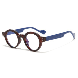 Petites lunettes de soleil rondes de haute qualité, durables, anti-lumière bleue et unisexes, légères, anti-rayons ultraviolets - Product Image 4