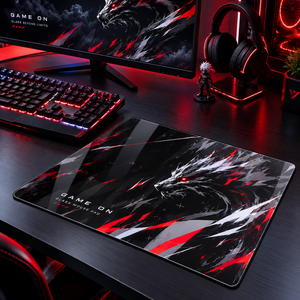 Alfombrilla de Ratón para Juegos de Vidrio Templado con Diseño de Anime y Logotipo Personalizado, con Caja de Embalaje Personalizada para Jugadores de Esports - Product Image 2