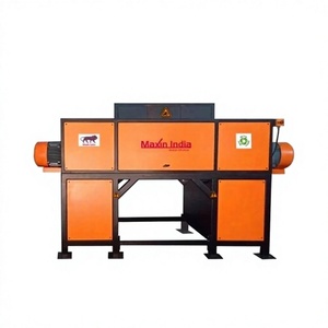 Broyeur de déchets FRP haut de gamme à double arbre, capacité 1000 kg/h, semi-automatique, système de traitement des déchets plastiques robuste - Product Image 1