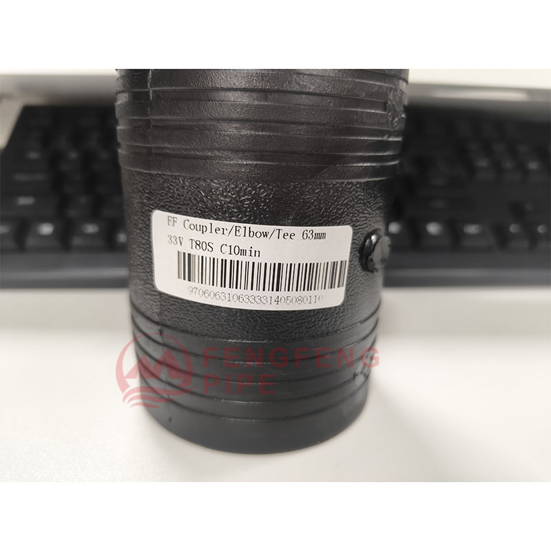 Электрофузионные фитинги 140 мм hdpe электрофузионный соединитель hdpe фитинги для труб фитинги hdpe