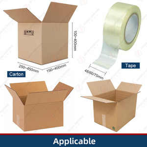 Tự động Trường hợp máy đóng gói băng dưới niêm phong sóng hộp carton máy đóng gói - Product Image 2