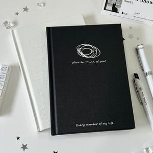 Cuaderno de tapa dura con péptidos Xi, diseño sencillo, 50-100 páginas, diario para estudiantes para la temporada de regreso a clases - Product Image 2