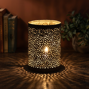 Jaula para velas perforada y grabada - Product Image 2