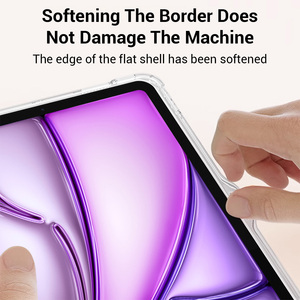 Custodie per Tablet traslucide con fondo rigido lato morbido per iPad custodia per iPad 10 per Galaxy <span class=keywords><strong>Tab</strong></span> <span class=keywords><strong>S8</strong></span> <span class=keywords><strong>Cover</strong></span> all'ingrosso di fabbrica - Product Image 3