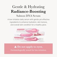 Sérum rose Medicube Salmon DNA PDRN pour une utilisation quotidienne |   Ampoule intensive 99% ADN de saumon PDRN, Collagène, Glutathion