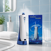 Nettoyeur de dents à haute pression 3 Modes Irrigateur oral dentaire portable IPX7 Étanche USB Rechargeable Flooser
