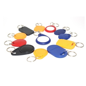 13.56MHz AB003 RFID an ninh thông minh Key Fob phòng khách sạn <span class=keywords><strong>MF</strong></span> cổ điển 1K ABS Key Tag NFC Giao diện truyền thông Keychain - Product Image 2