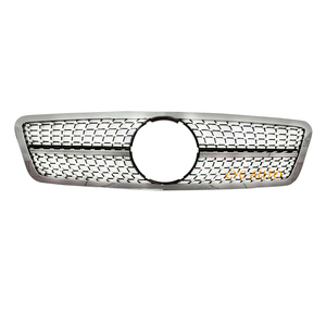 Diamond Grille C Class Black Chrome W203 Diamond Grille for Benz C180 C200 <strong>C230</strong> C240 C280 Auto <strong>Parts</strong> - Product Image 3