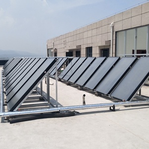 Collecteur <span class=keywords><strong>solaire</strong></span> à plaques plates en aluminium noir/bleu haute efficacité BTE avec tubes en cuivre pour <span class=keywords><strong>chauffe</strong></span>-<span class=keywords><strong>eau</strong></span> <span class=keywords><strong>solaire</strong></span> - Product Image 4