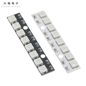 Placa de tira LED RGB Ws2812 5050 de 8 bits a todo color para montaje en superficie Arduino - Product Image 1