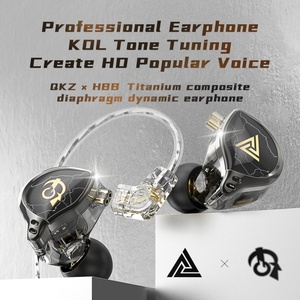 QKZ X HBB Auriculares Intrauditivos Dinámicos de Alta Fidelidad con Bajos, Auriculares Deportivos con Cancelación de Ruido IPX5, Auriculares Intrauditivos Qkz - Product Image 1