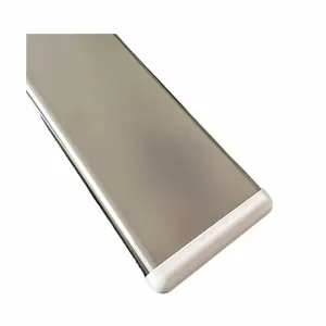 Medizinische PVC-Gürtel Wandschutz schienen aus Aluminium legierung für Krankenhaus Rubber Bumper Guard