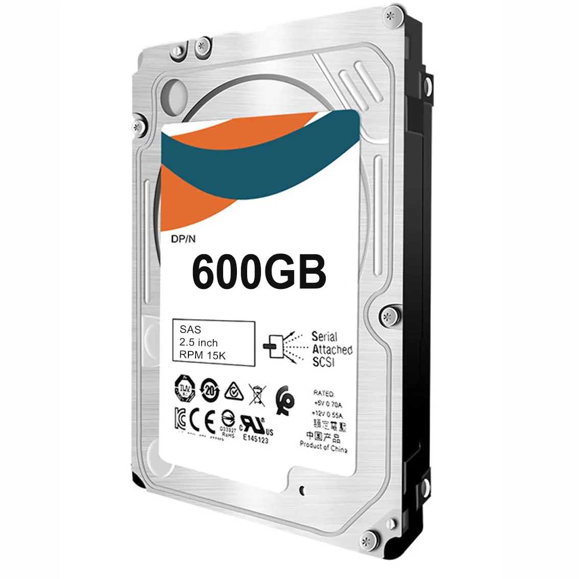 Sıcak satış ürünleri 870757-B21 870794-001 HDD 600GB 15K 12G 2.5 "SAS 512n kurumsal sunucu sabit diski