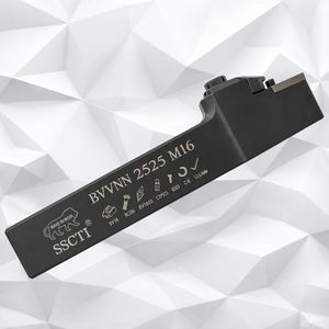 Portaherramientas de Torneado Externo CNC BVVNL/ BVVNR 2525 M16 para Insertos VNMG 16 de Alta Precisión - Product Image 1