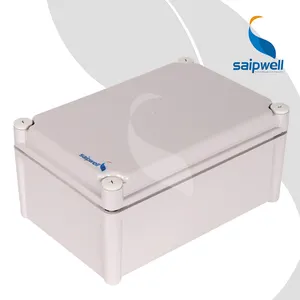 Boîtes de jonction en plastique SAIPWELL DS-AG-2819 IP66 boîte en plastique électrique extérieure étanche boîte de jonction 280*190*130mm