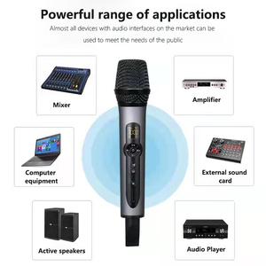 GAW-008B Construit-dans la réverbération carte son microphone dédié variété de son chant des effets sans fil microphone - Product Image 5