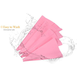 Della Torta del Silicone Sacchetto Della Pasticceria Riutilizzabile Icing Piping Bag strumento di Cottura Del Bigné Del Biscotto Che Decora Borse per <span class=keywords><strong>Professionale</strong></span> Baker Cottura Amore - Product Image 5