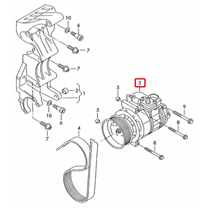 Высококачественные запчасти A/C компрессор для <span class=keywords><strong>VAudi</strong></span> Q7 Volkswagen Touareg Porsche Cayenne 7L6820803D 3B0820803A 7L6820803G - Product Image 2
