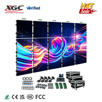 Pantalla LED Curva Inteligente XGC P2.6 P2.9 P3.91 P4.81 para Interiores y Exteriores, Alquiler para Eventos, Sin Efecto Negro, Panel de Video Wall
