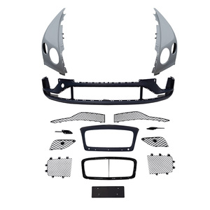 Actualización de alta calidad, kits de carrocería antigua a nueva, rejilla de guardabarros de parachoques delantero para Bentley <span class=keywords><strong>Continental</strong></span> GT Dry Carbon Fiber Bodykit - Product Image 1