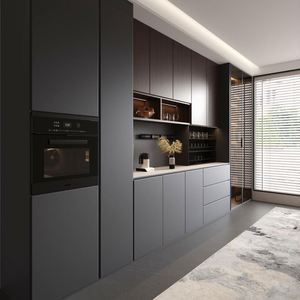 Meuble de salle à manger moderne de luxe, sur mesure, en bois, écologique, avec rangement pour salles à manger/salons, meuble multifonctionnel - Product Image 1