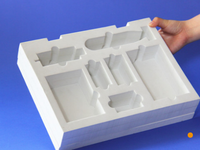 Boîte d'emballage personnalisée en mousse EVA haute densité Découpage pour l'emballage