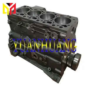 4HG1 Cylinder Block with turbo For Isuzu Excavator Engine Spare Parts