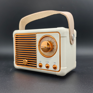 Haut-parleur Bluetooth rétro HM11, mini haut-parleur portable stéréo sans fil avec radio FM pour téléphone et <span class=keywords><strong>ordinateur</strong></span> - Product Image 3