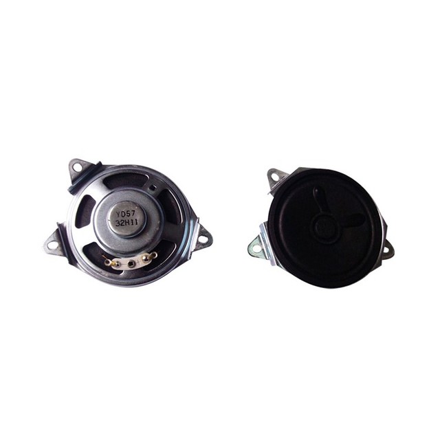 China excellent 57mm round paper cone 32ohm three ears 0.5w speaker