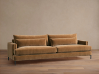 Sofa Design de Luxe Construit Décontracté Se prélasser Doux Plume Premium Mousse Ensembles de Sofa