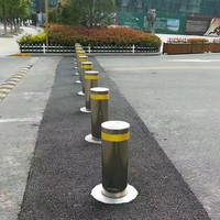 Poteaux de sécurité hydrauliques en acier anti-terrorisme, barrières de stationnement, bloqueurs de voie, télécommandés